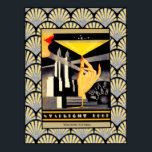 Poster Art Deco Starlight Roof<br><div class="desc">If you choose to download, Your local Walgreen store makes board posters of your download into different sizes and in various textures at a very good price. Sometimes with a discount. A tip from my US friend. For UK see "Digital Printing" online. This is my latest creation. I have cleared...</div>