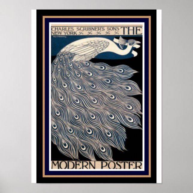 Pôster Art Deco "The Modern Poster" 12 x 16 (Frente)