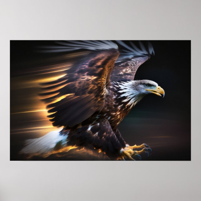 Poster Art Eagle (Frente)