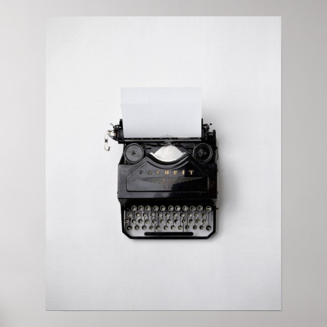 Poster Art, Escrita Vintage, Arte, Wall Art (Frente)