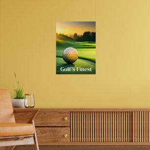 Poster Art Golf's Finest