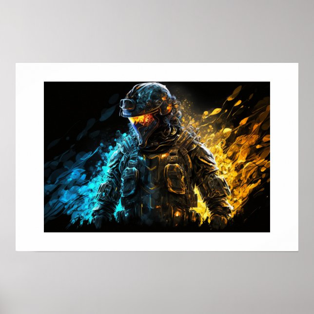 Poster Art Militar (Frente)