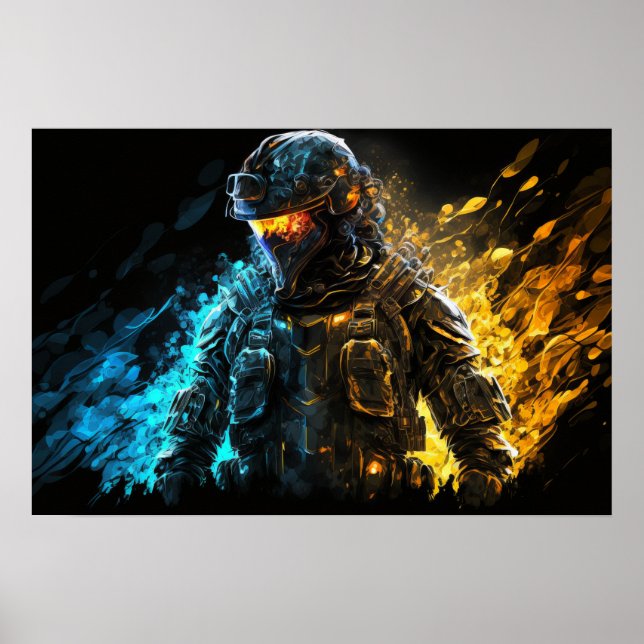 Poster Art Militar (Frente)