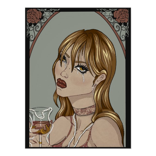 Pôster Art Nouveau (Frente)