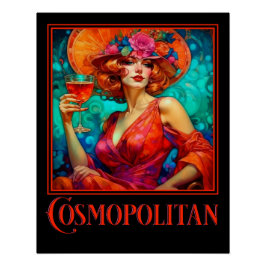 Pôster Art Nouveau Cosmopolitan