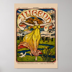 Poster Art Nouveau - Jugend