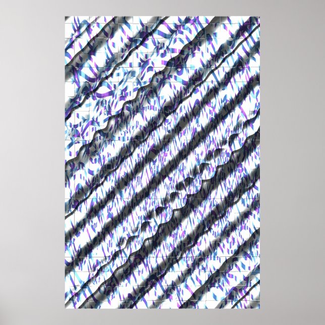 Poster Art Nouveau Styles OP Art Pattern  (Frente)