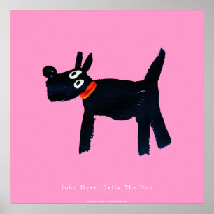 Pôster Art Poster: Bella The Scotty Dog