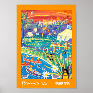 Pôster Art Poster: Brownies 100 Anos de Diversão!