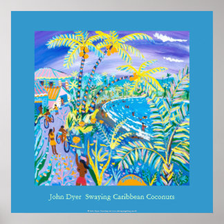 Pôster Art Poster: Sway Caribe Coconuts, Costa Rica