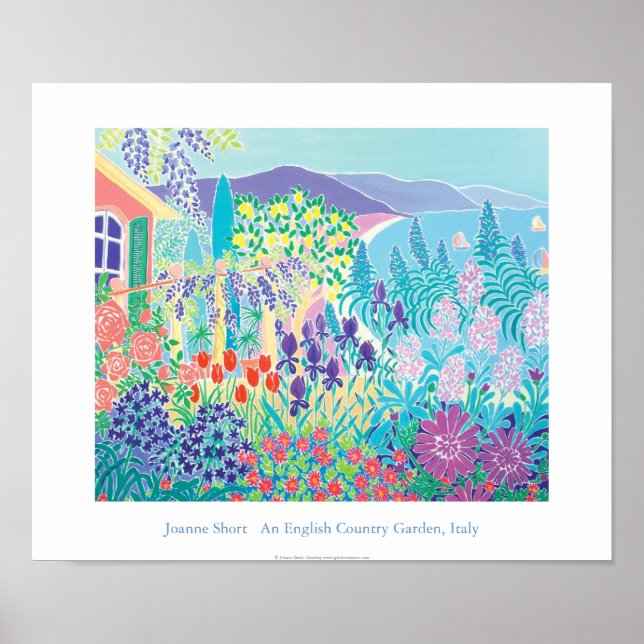 Pôster Art Poster: Um Jardim do País Inglês, Itália (Frente)