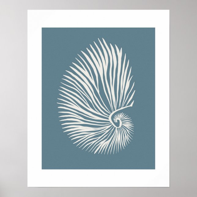Poster Art Seashell (Frente)
