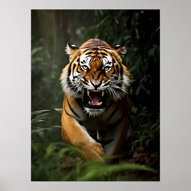 Poster Art Tiger (Frente)