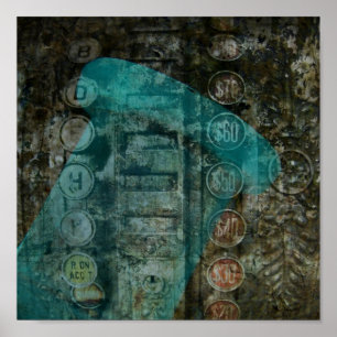 Pôster Arte 5 da garrafa