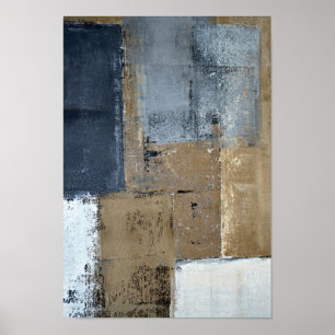 Poster Arte abstracta neutra "visionário"