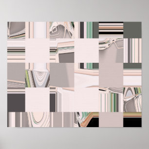 Pôster Arte abstracta telhada