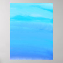 Arte abstrata azul como o céu