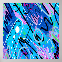 Arte abstrata de constelações