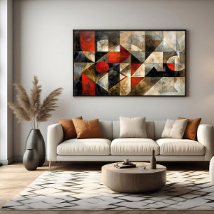 Poster Arte abstrata urbana