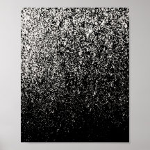 Arte Abstrato a preto e branco