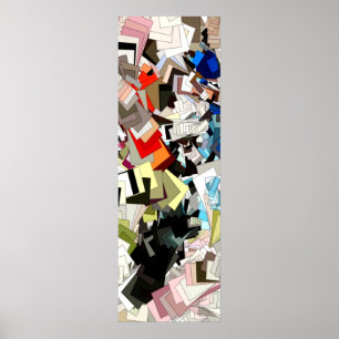 Poster Arte abstrato Expressionismo