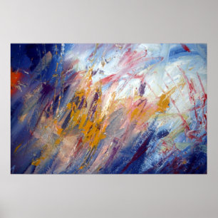 Pôster Arte Abstrato original