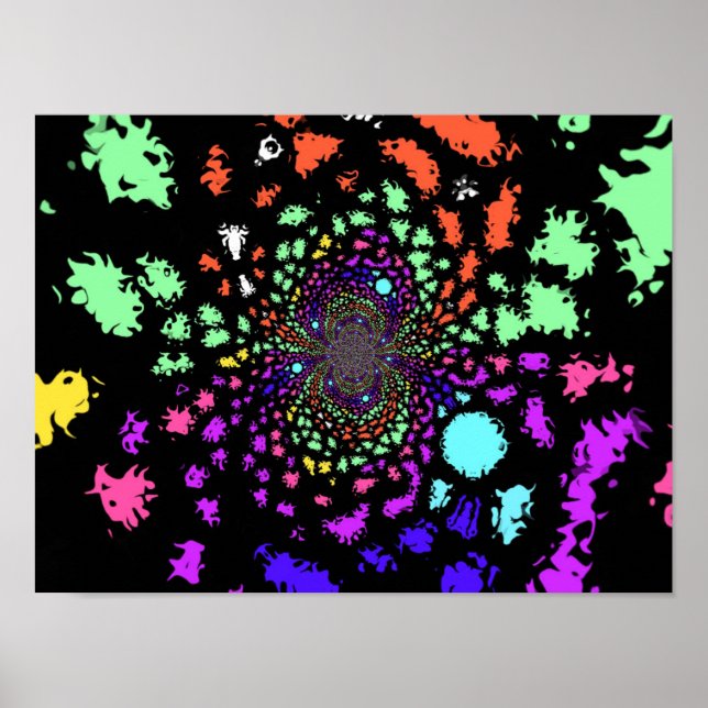 Poster Arte Adorável 1 (Frente)
