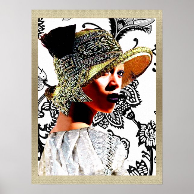 Poster Arte Afrocêntrica (Frente)