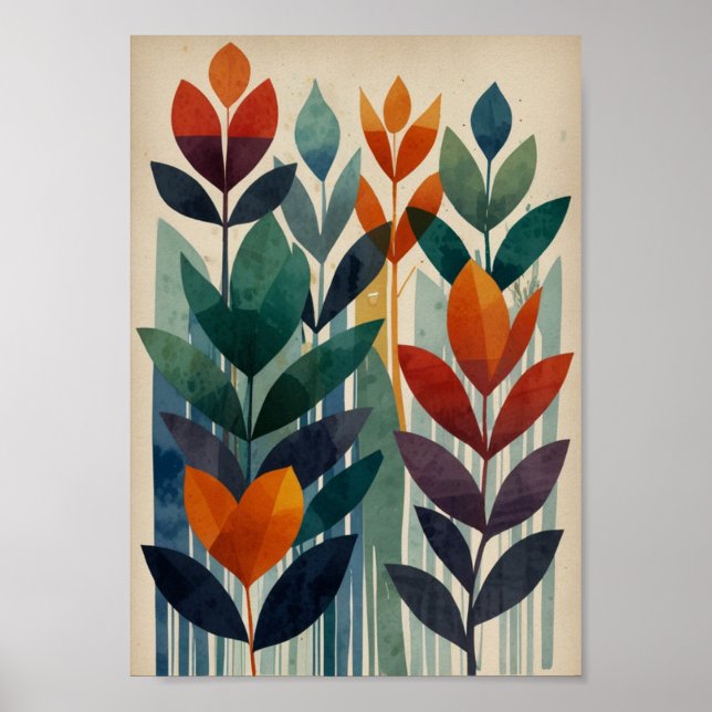 Poster Arte aquarela (Frente)