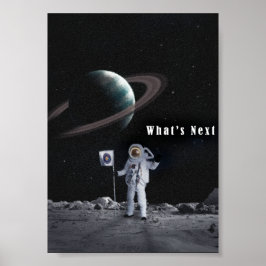 Poster Arte astronauta espacial | Arte digital
