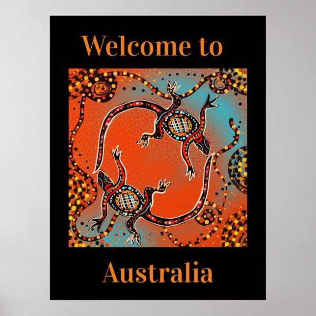 POSTER ARTE AUSTRÁLIA    (Frente)