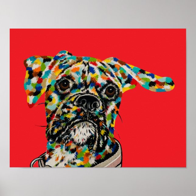 Poster Arte Boxer  (Frente)