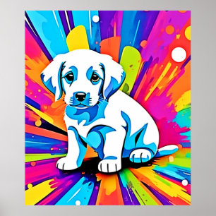 Poster Arte Canina Vibrante