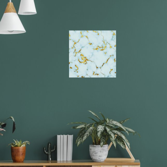 Poster Arte Cerâmica Luxuriosa Do Motif De Poteria Fundad (Sala de Estar 1)