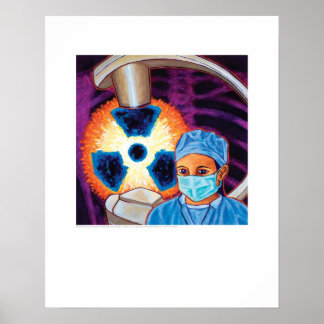 Poster Arte cobrir - Medidas contra as radiações - Lamber