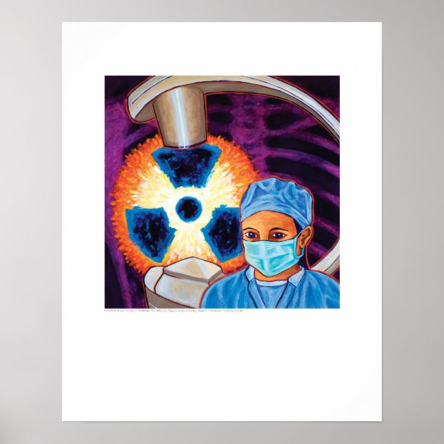 Poster Arte cobrir - Medidas contra as radiações - Lamber (Frente)