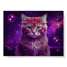 Arte Colorida de Gatos para Amantes de Gatos