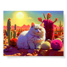 Arte Colorida de Gatos para Amantes de Gatos