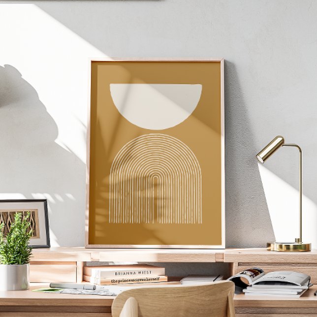 Poster Arte contemporânea mínima III (Criador carregado)