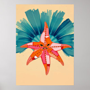Poster Arte Costeira da Estrela Radiante