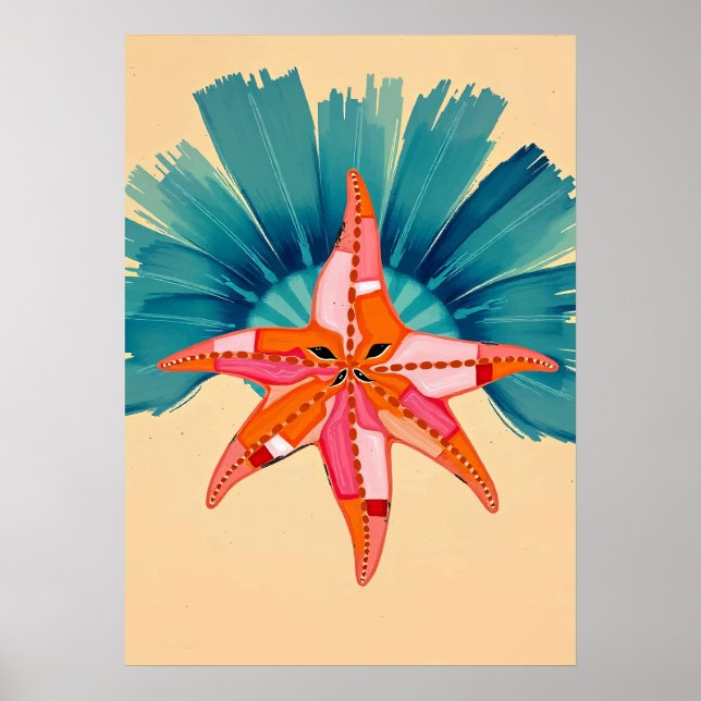 Poster Arte Costeira da Estrela Radiante (Frente)