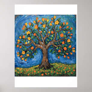 Poster Arte da árvore da vida,Celta