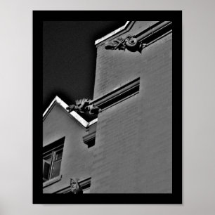 Pôster Arte da estátua