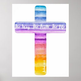 Poster Arte da Fé Cristã Galeria de Arte Cristã