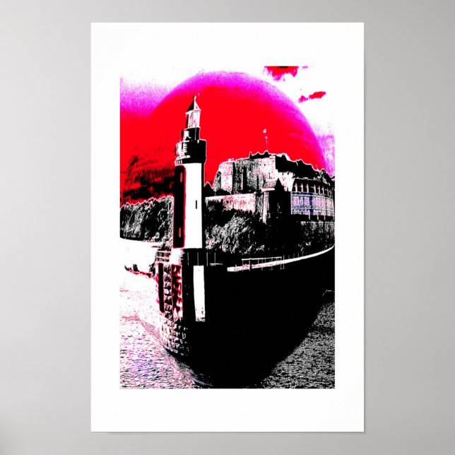 Pôster Arte da luz de navegação (Frente)