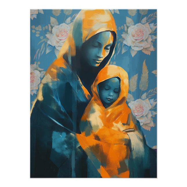 Pôster Arte da Maternidade Sentimental em Poster brilhant (Frente)