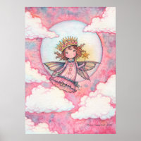 Arte da Princesa Fada Daphne por Molly Harrison