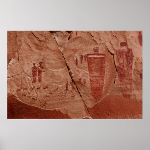Pôster arte da rocha dos canyonlands