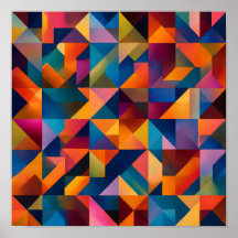 Arte da Teoria de Cores Vibrantes: Tesselação Chro