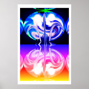 Poster arte da vida alienígena